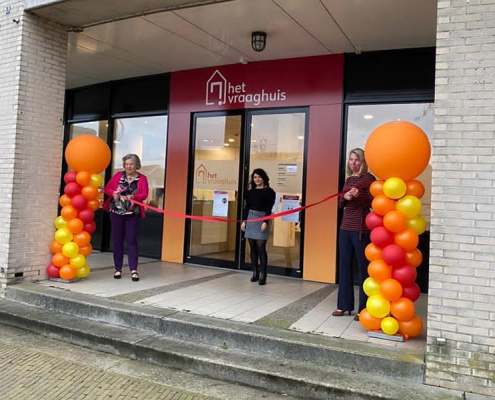 Opening van het vraaghuis