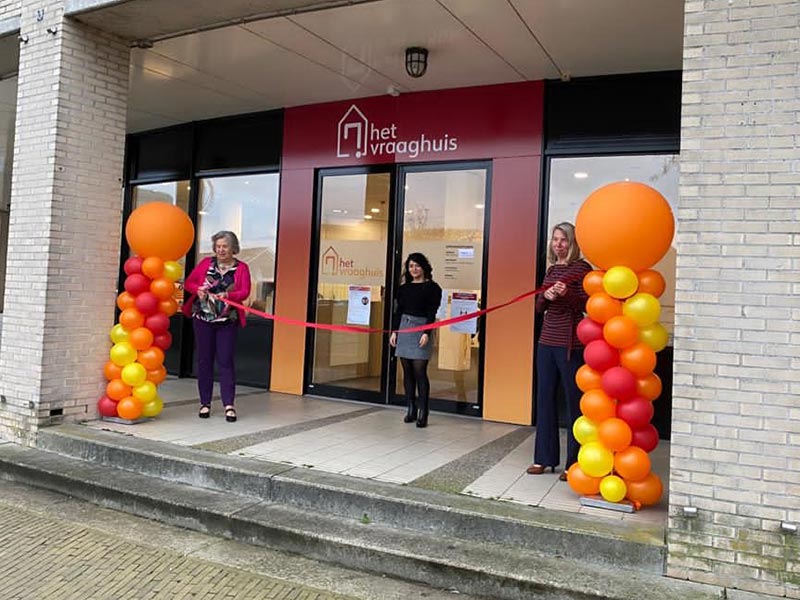 Opening van het vraaghuis