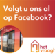 Het vraaghuis nu ook op Facebook