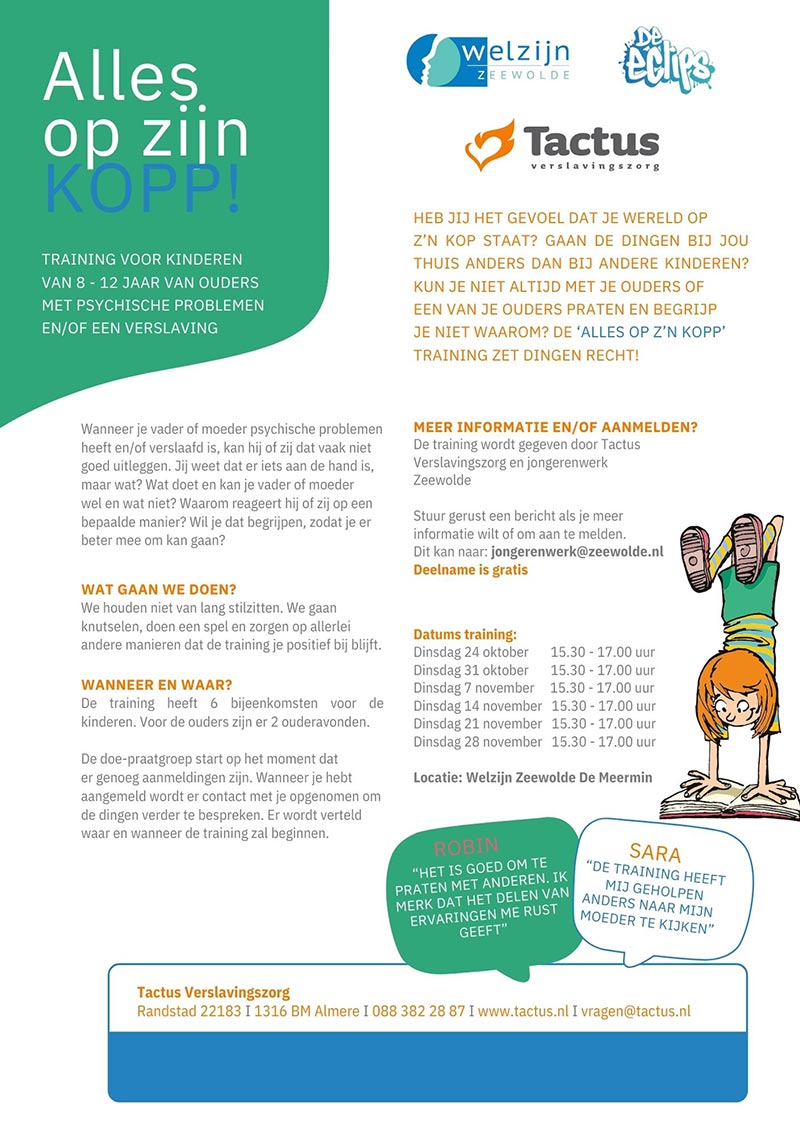 Flyer Talk 'n Joy groep