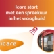 Icare start met een spreekuur in het vraaghuis!